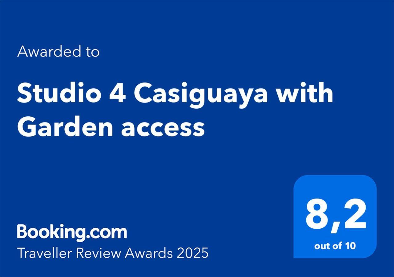Studio 4 Casiguaya With Garden Access ビエケス エクステリア 写真